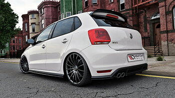 BAKRE STÖTFÅNGARE SPLITTER VW POLO MK5 GTI FACELIFT