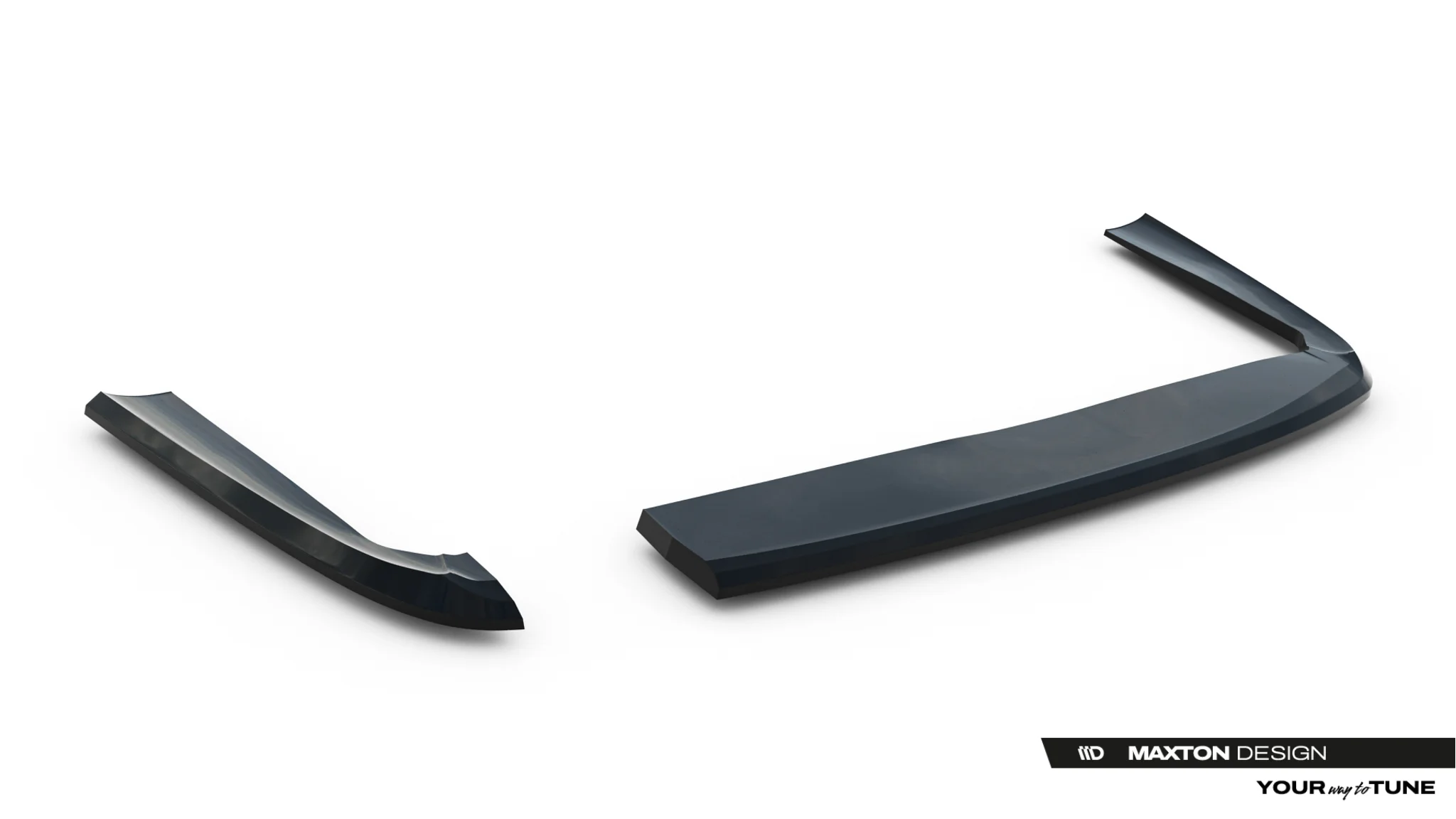 REAR SIDE SPLITTERS SUITABLE FOR BMW M3 / 3 M-PACK COUPE / CABRIO E36 – MAXTON DESIGN - 6