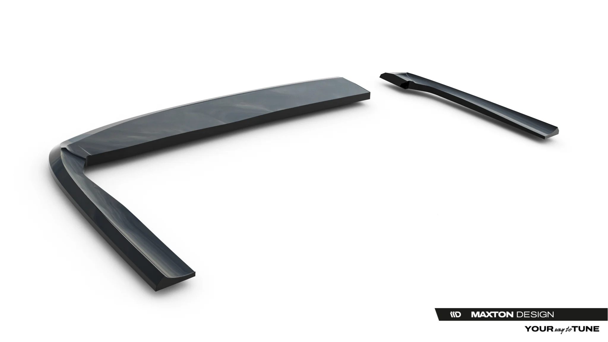 REAR SIDE SPLITTERS SUITABLE FOR BMW M3 / 3 M-PACK COUPE / CABRIO E36 – MAXTON DESIGN
