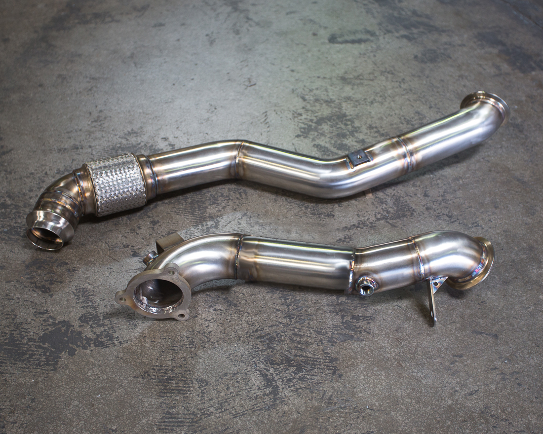 AGENCY POWER CATLESS RACE DOWNPIPE MERCEDES CLA250 A250 GLA250 - 5