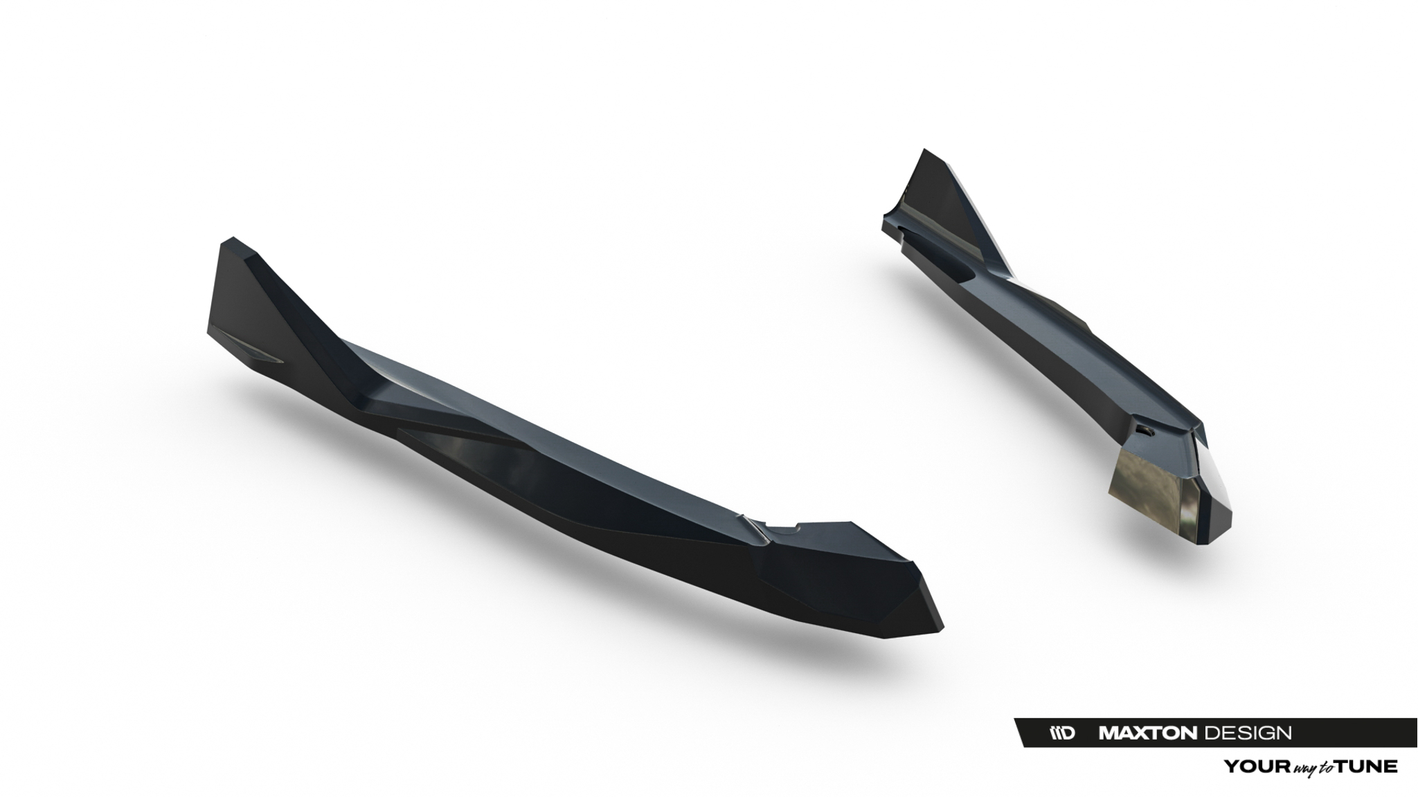 REAR SIDE SPLITTERS V.2 SUITABLE FOR BMW M5 F90 – MAXTON DESIGN - 3