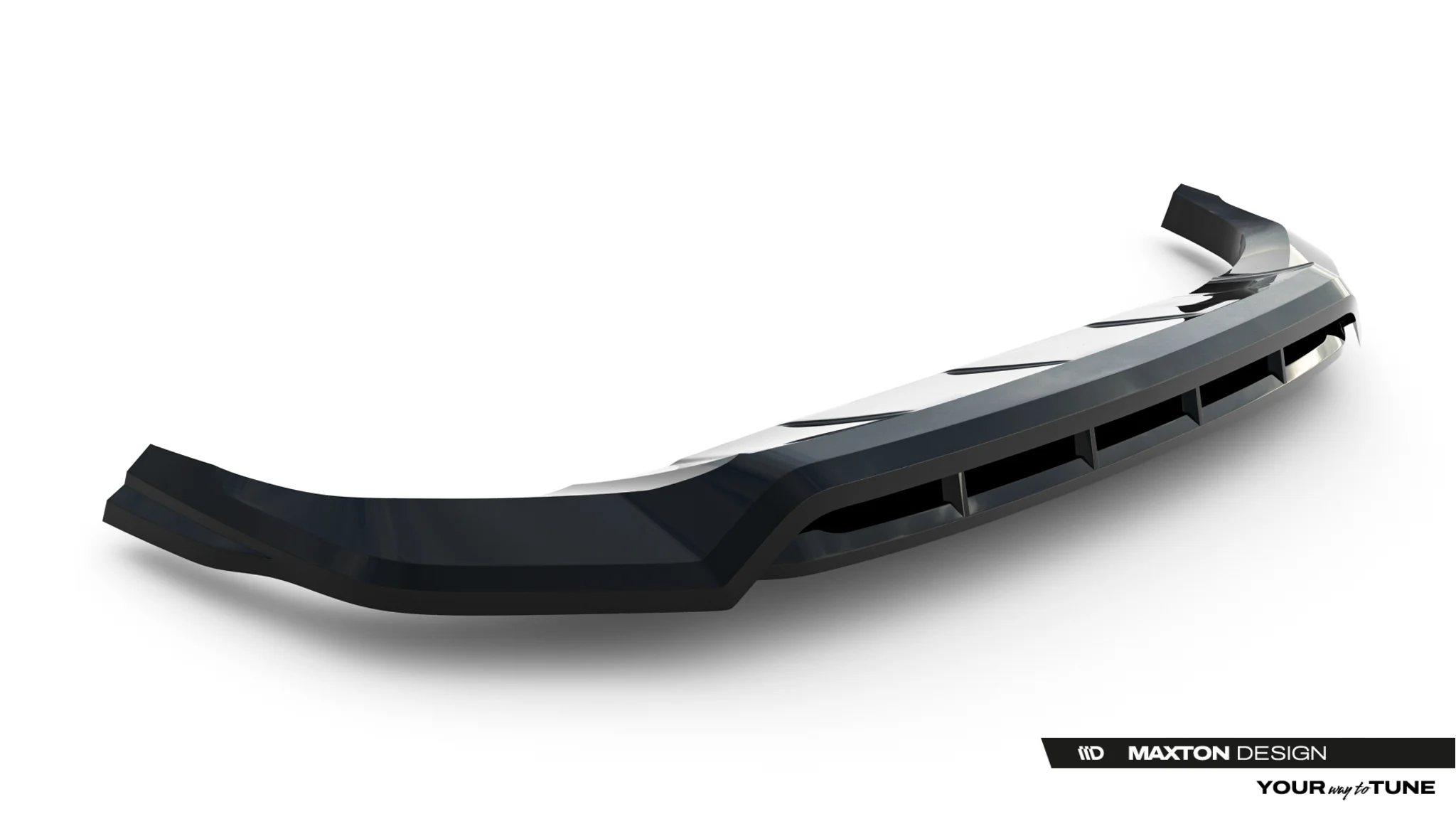 FRONT SPLITTER SUITABLE FOR PORSCHE CAYENNE SUV / COUPE MK3 FACELIFT – MAXTON DESIGN - 6
