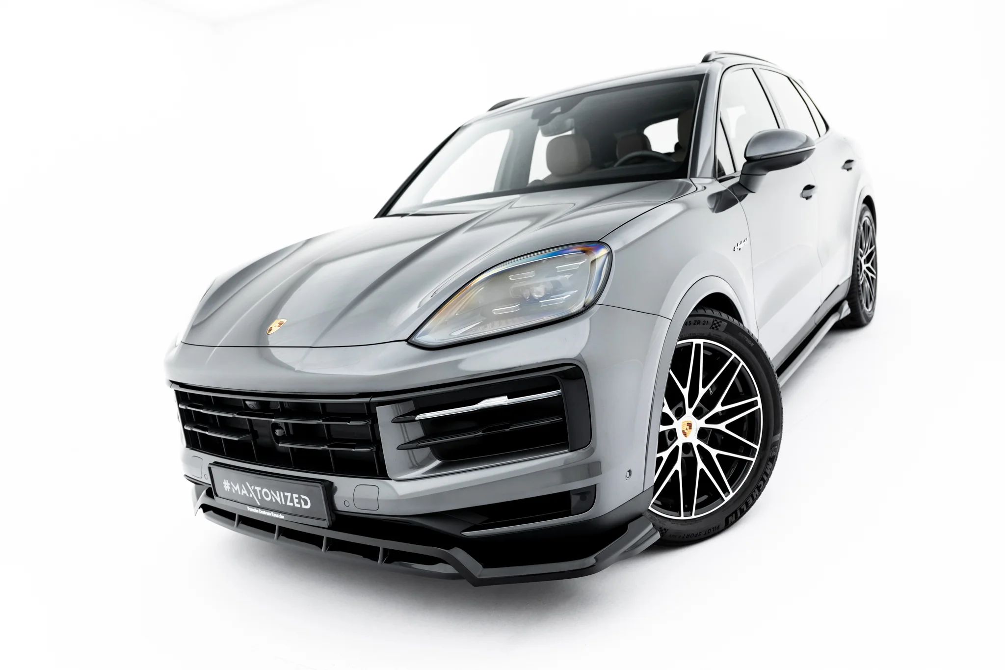 FRONT SPLITTER SUITABLE FOR PORSCHE CAYENNE SUV / COUPE MK3 FACELIFT – MAXTON DESIGN - 2
