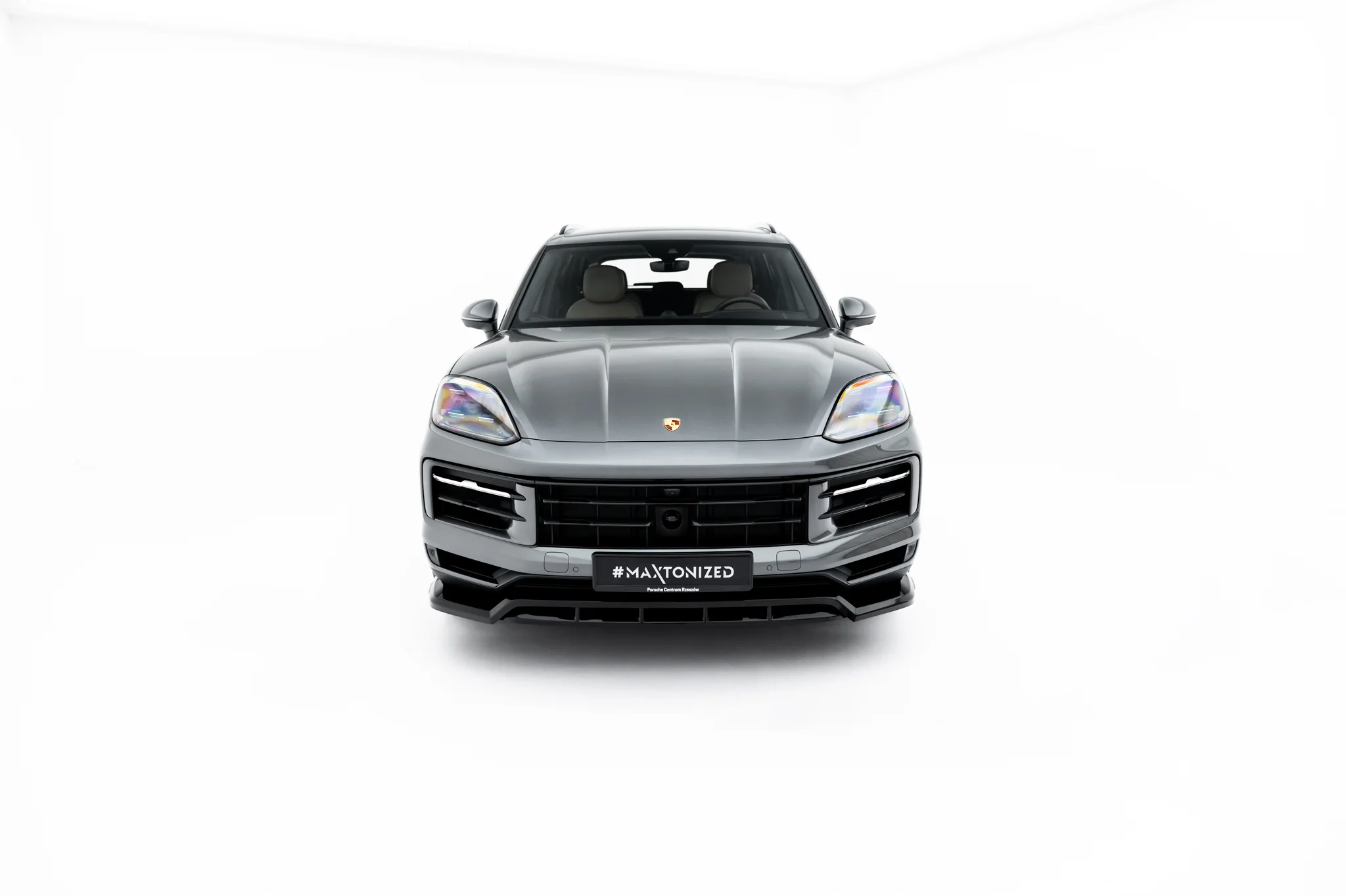 FRONT SPLITTER SUITABLE FOR PORSCHE CAYENNE SUV / COUPE MK3 FACELIFT – MAXTON DESIGN - 4