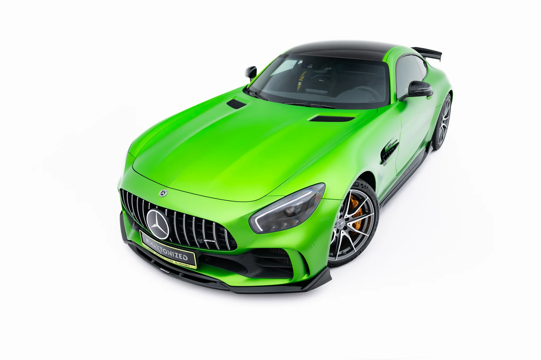 FRONT SPLITTER SUITABLE FOR MERCEDES-AMG GT R C190 FACELIFT – MAXTON DESIGN - 7