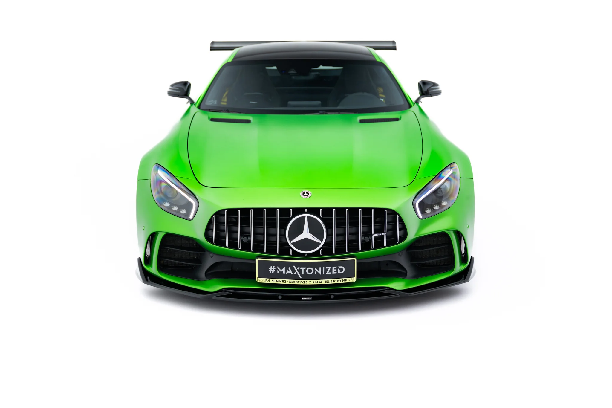 FRONT SPLITTER SUITABLE FOR MERCEDES-AMG GT R C190 FACELIFT – MAXTON DESIGN - 4