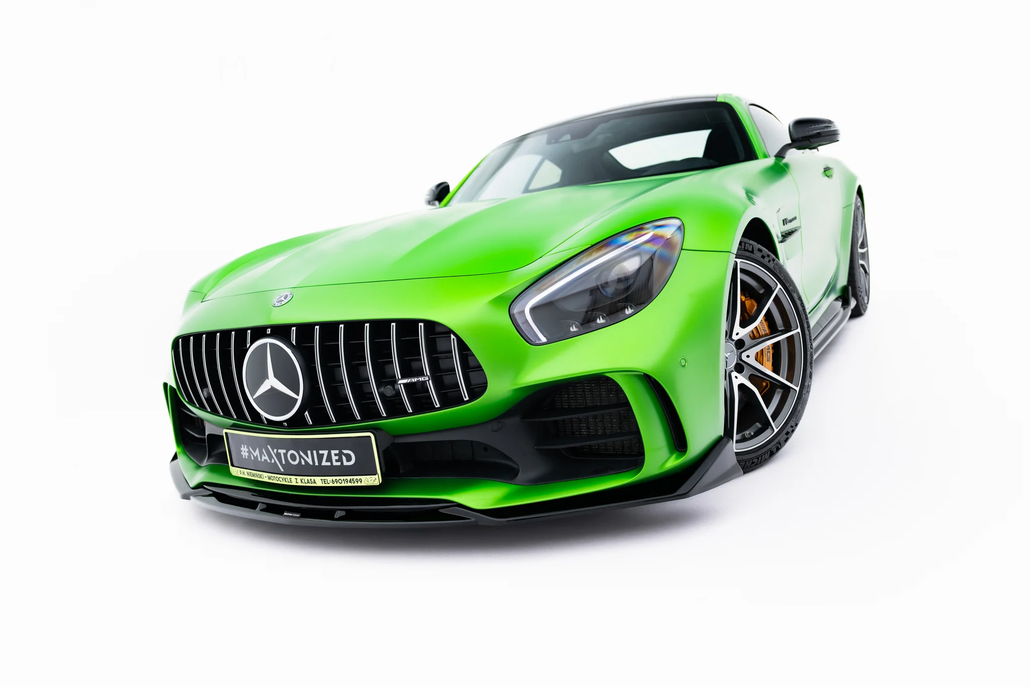 FRONT SPLITTER SUITABLE FOR MERCEDES-AMG GT R C190 FACELIFT – MAXTON DESIGN - 6