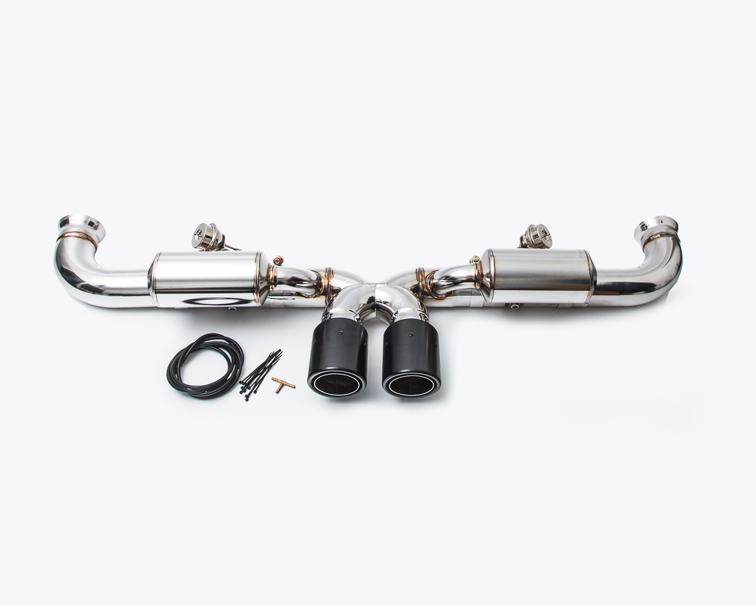 AGENCY POWER VALVED EXHAUST SYSTEM PORSCHE 991 GT3 | GT3RS 14-16 - 3