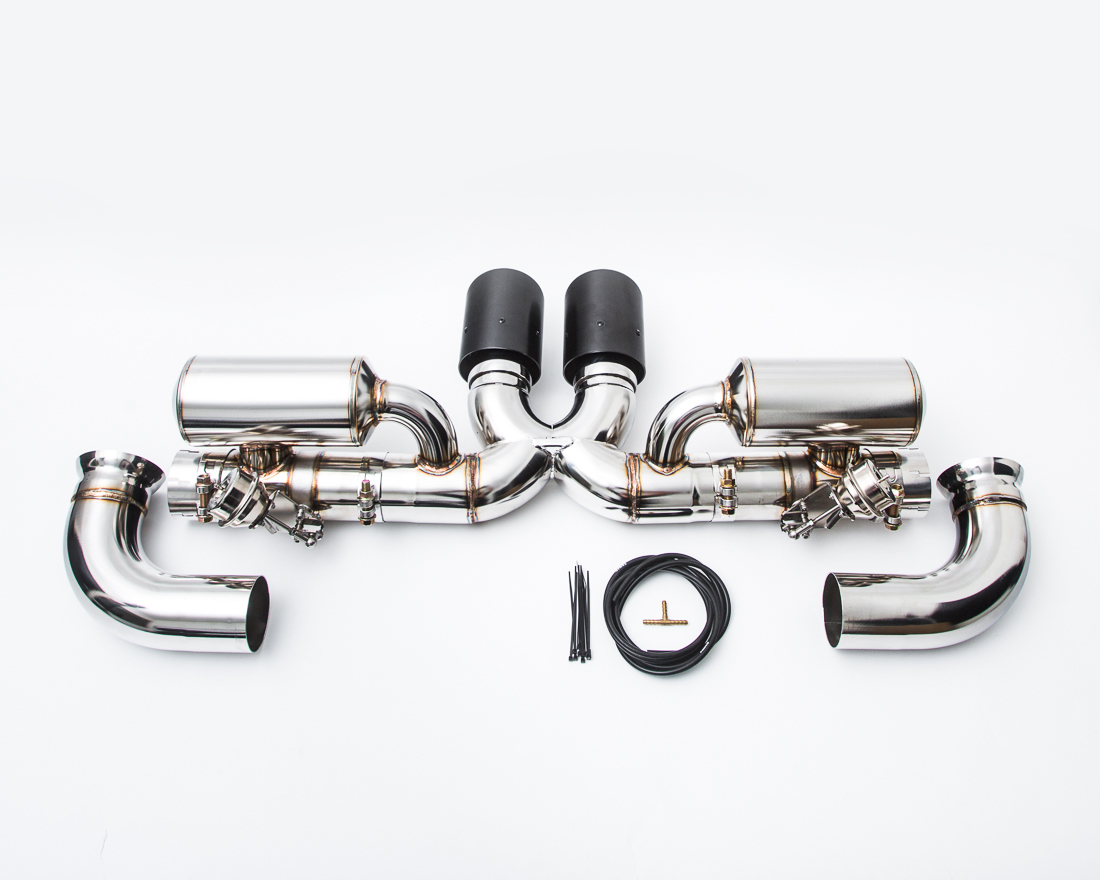 AGENCY POWER VALVED EXHAUST SYSTEM PORSCHE 991 GT3 | GT3RS 14-16 - 2