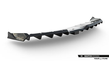 REAR SPLITTER (WITH VERTICAL BARS) + LED  SUITABLE FOR MERCEDES-AMG GT R C190 FACELIFT – MAXTON DESIGN