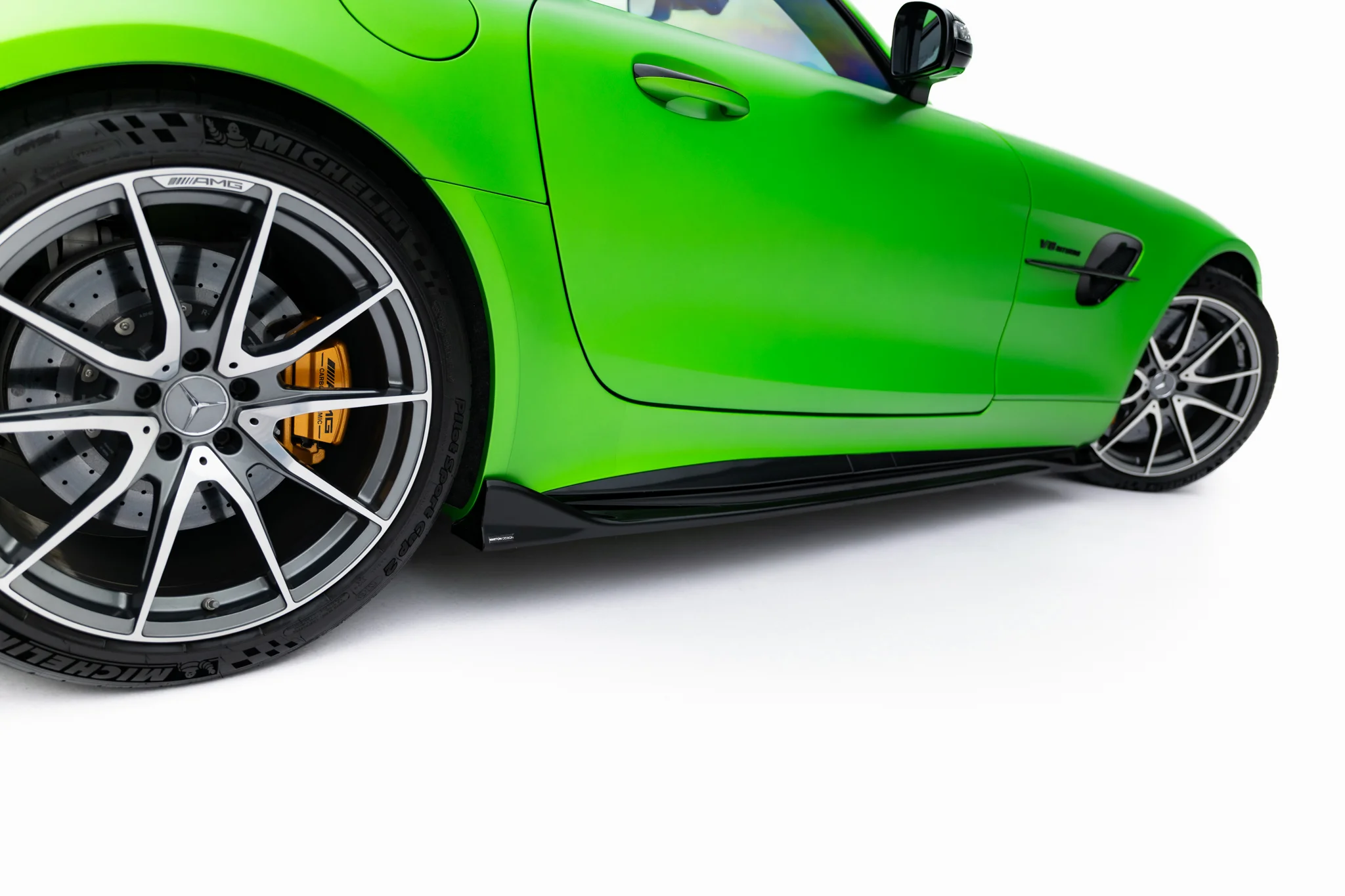 SIDE SKIRTS DIFFUSERS SUITABLE FOR MERCEDES-AMG GT R C190 FACELIFT – MAXTON DESIGN - 2