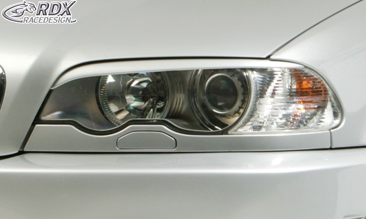 HEADLIGHT COVERS BMW 3-SERIES E46 COUPE/CONVERTIBLE -2003