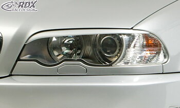 HEADLIGHT COVERS BMW 3-SERIES E46 COUPE/CONVERTIBLE -2003