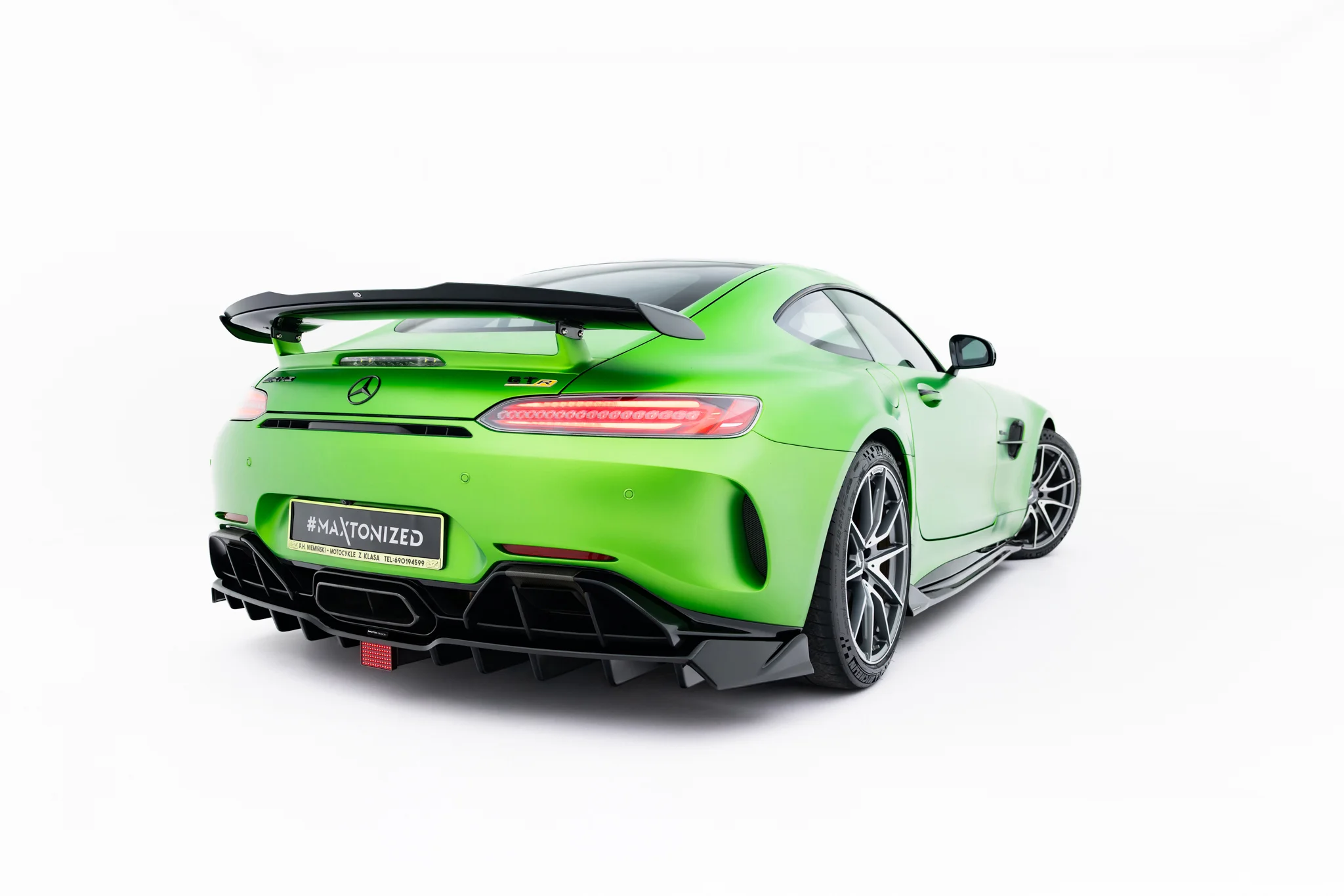 SPOILER CAP SUITABLE FOR MERCEDES-AMG GT R C190 FACELIFT – MAXTON DESIGN - 5