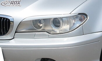 HEADLIGHT COVERS BMW 3-SERIES E46 COUPE/CONVERTIBLE 2003+