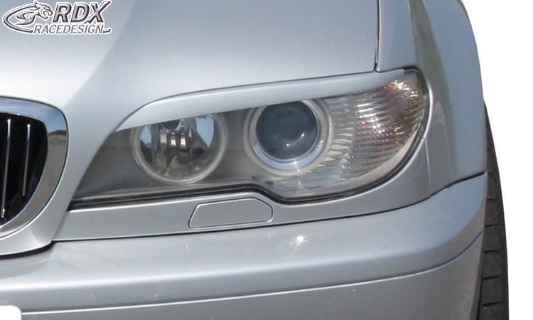 HEADLIGHT COVERS BMW 3-SERIES E46 COUPE/CONVERTIBLE 2003+ - 3