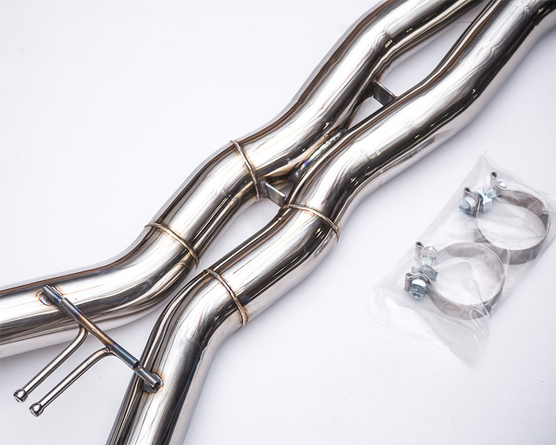 AGENCY POWER STAINLESS STEEL RACE MID SECTION X PIPE CHEVROLET C7 CORVETTE STINGRAY 14-15 - 4