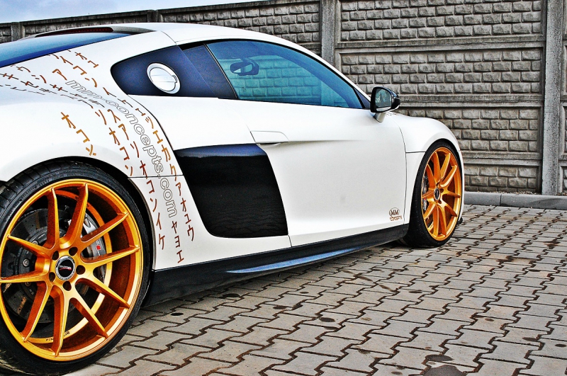 SIDOKJOLAR AUDI R8 2006 - 2015