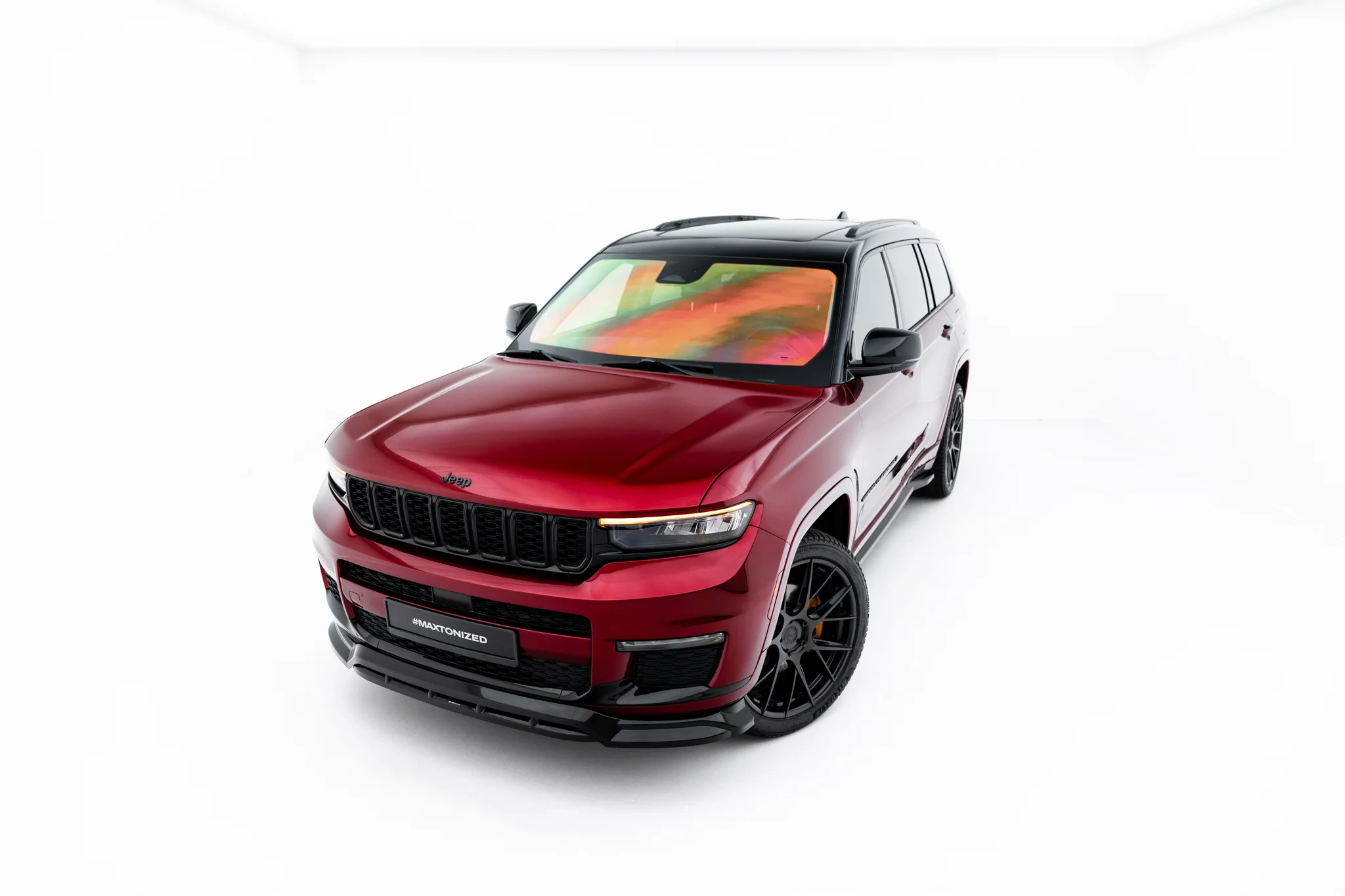 FRONT SPLITTER SUITABLE FOR JEEP GRAND CHEROKEE L MK5 – MAXTON DESIGN - 4