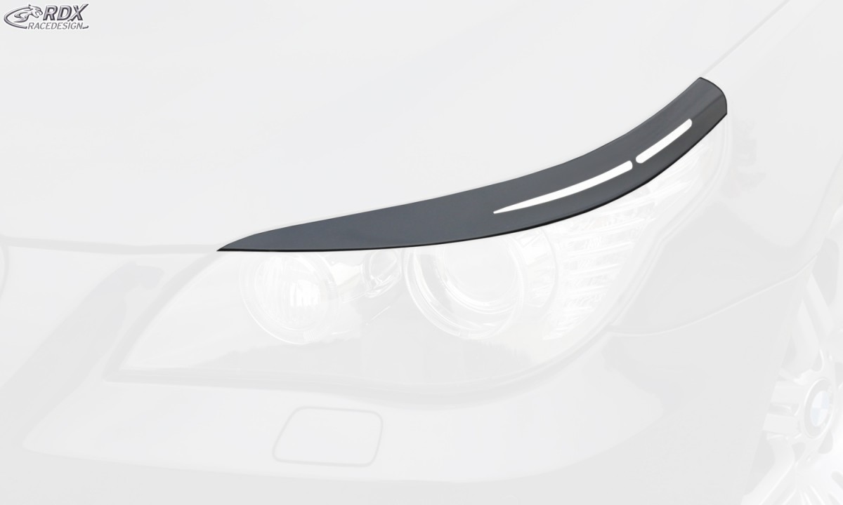 HEADLIGHT COVERS BMW 5 E60 / E61 2007+ - 2