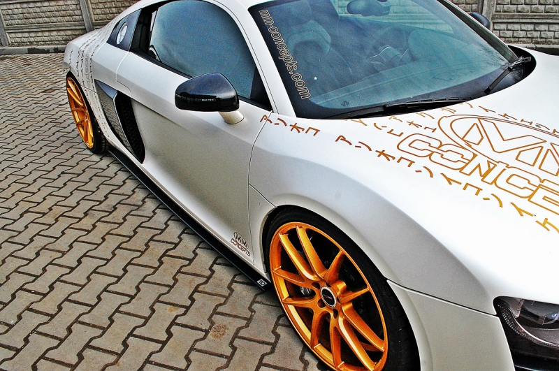 SIDOEXTENSIONS AUDI R8 2006 - 2015