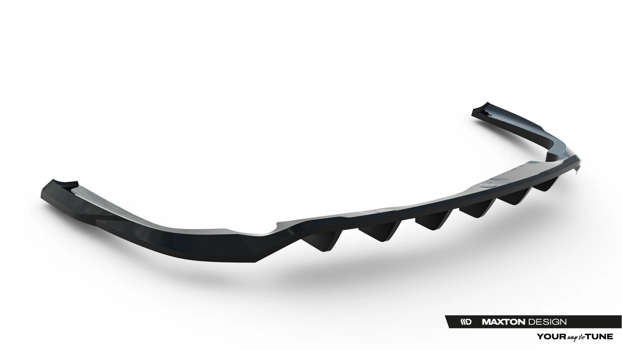 REAR SPLITTER (WITH VERTICAL BARS) SUITABLE FOR JEEP GRAND CHEROKEE L MK5 – MAXTON DESIGN - 7