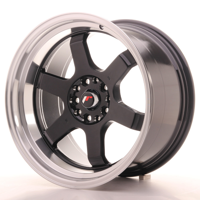 JAPAN RACING JR12 18X10 ET20 5X114/120 GLOSS BLACK