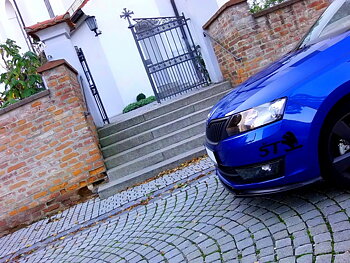 FRONT SPLITTER SKODA RAPID