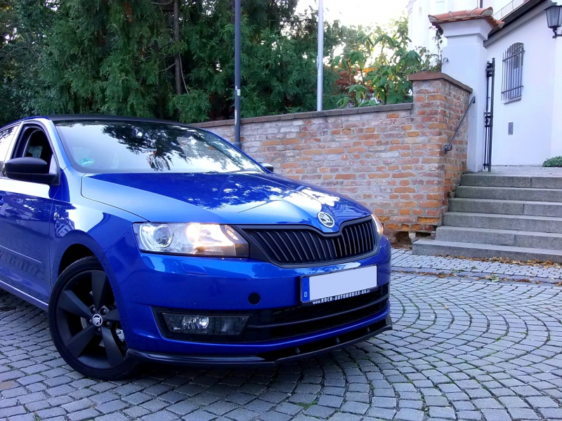 FRONTSPLITTER SKODA RAPID