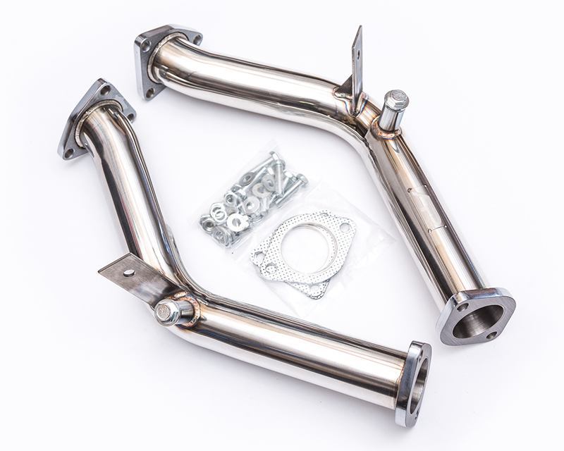 AGENCY POWER STAINLESS STEEL RACE TEST PIPES NISSAN 350Z 03-06 - 3