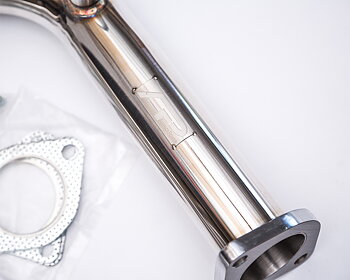 AGENCY POWER STAINLESS STEEL RACE TEST PIPES NISSAN 350Z 03-06