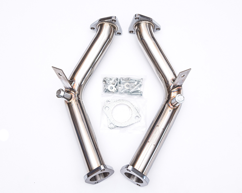 AGENCY POWER STAINLESS STEEL RACE TEST PIPES NISSAN 350Z 03-06