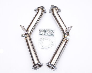AGENCY POWER STAINLESS STEEL RACE TEST PIPES NISSAN 350Z 03-06