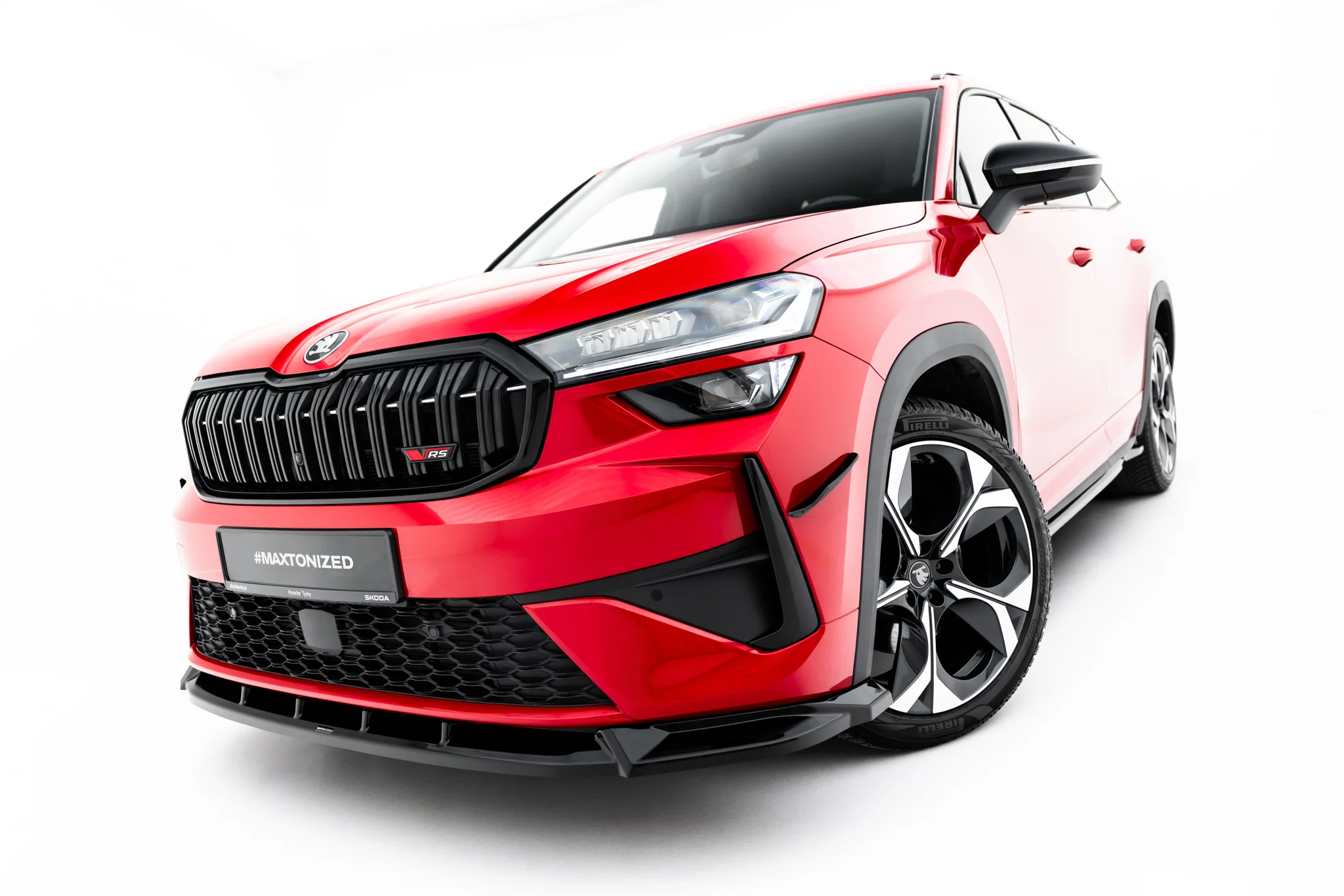 FRONT SPLITTER SUITABLE FOR SKODA KODIAQ RS MK2 – MAXTON DESIGN - 5