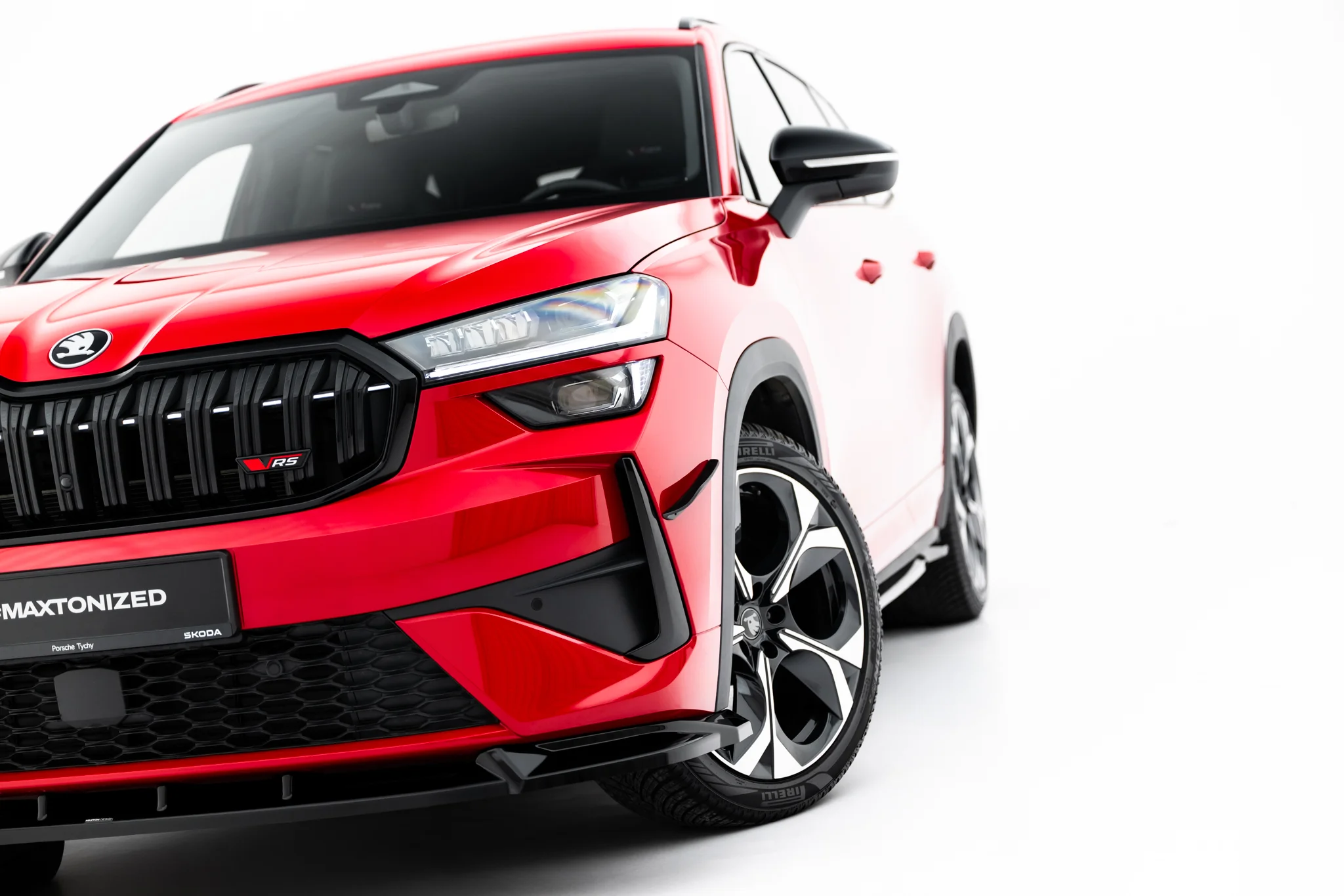 FRONT SPLITTER SUITABLE FOR SKODA KODIAQ RS MK2 – MAXTON DESIGN - 3