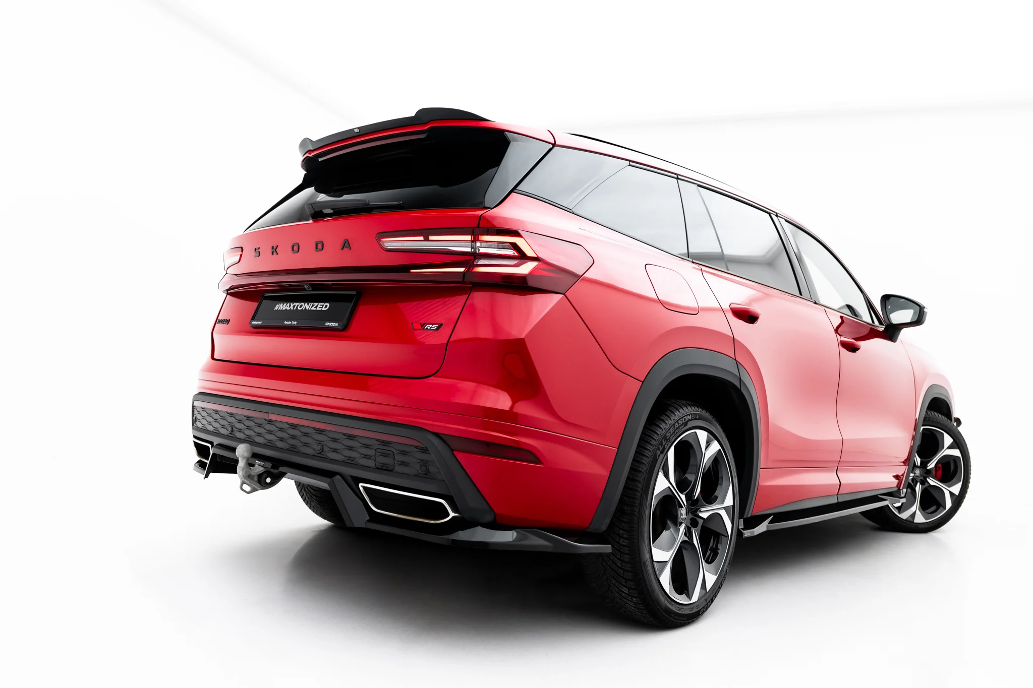 REAR SPLITTER (WITH VERTICAL BARS) SUITABLE FOR SKODA KODIAQ RS MK2 – MAXTON DESIGN - 7