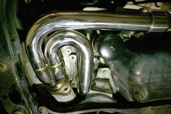 AGENCY POWER STAINLESS STEEL UEL HEADER SUBARU WRX 02-14 | STI 02-16 - 2