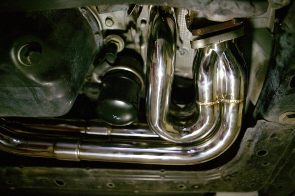 AGENCY POWER STAINLESS STEEL UEL HEADER SUBARU WRX 02-14 | STI 02-16 - 4