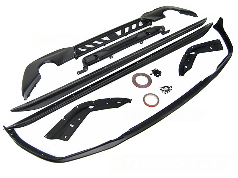 KJOLPAKET SVART PERFORMANCE-DESIGN-LOOK TILL BMW G20 G21 2019-2022
