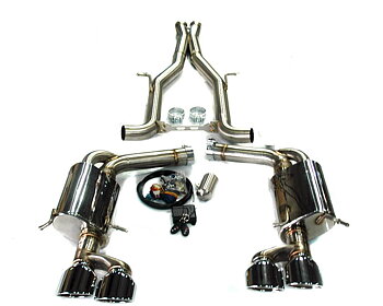 AGENCY POWER ELECTRONIC VALVE CONTROLLED EXHAUST MUFFLER MERCEDES-BENZ C63 AMG 12-14