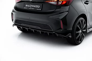 REAR SPLITTER (WITH VERTICAL BARS) SUITABLE FOR MG 3 MK1 – MAXTON DESIGN