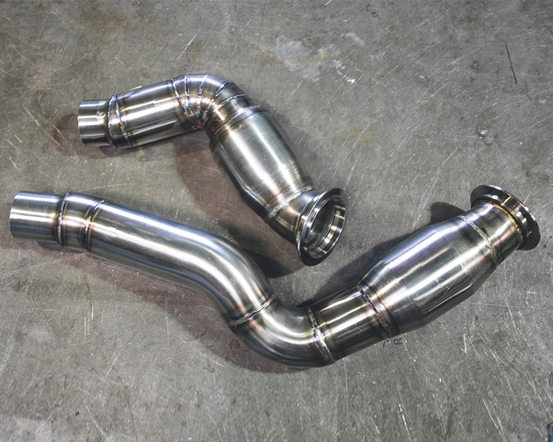 AGENCY POWER HIGH FLOW CAT STAINLESS STEEL DOWN PIPES BMW M3 F80 | M4 F82/F83 15-16 - 4