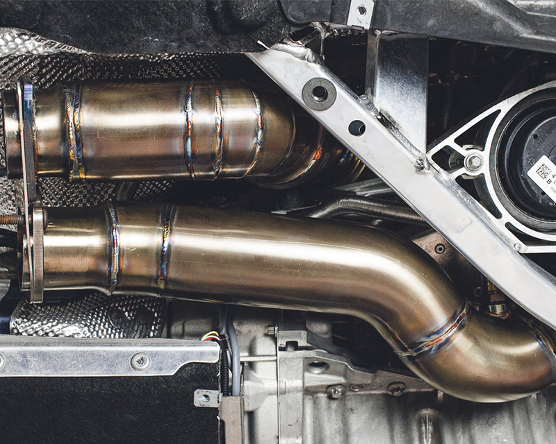 AGENCY POWER HIGH FLOW CAT STAINLESS STEEL DOWN PIPES BMW M3 F80 | M4 F82/F83 15-16 - 2