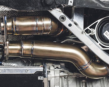 AGENCY POWER HIGH FLOW CAT STAINLESS STEEL DOWN PIPES BMW M3 F80 | M4 F82/F83 15-16