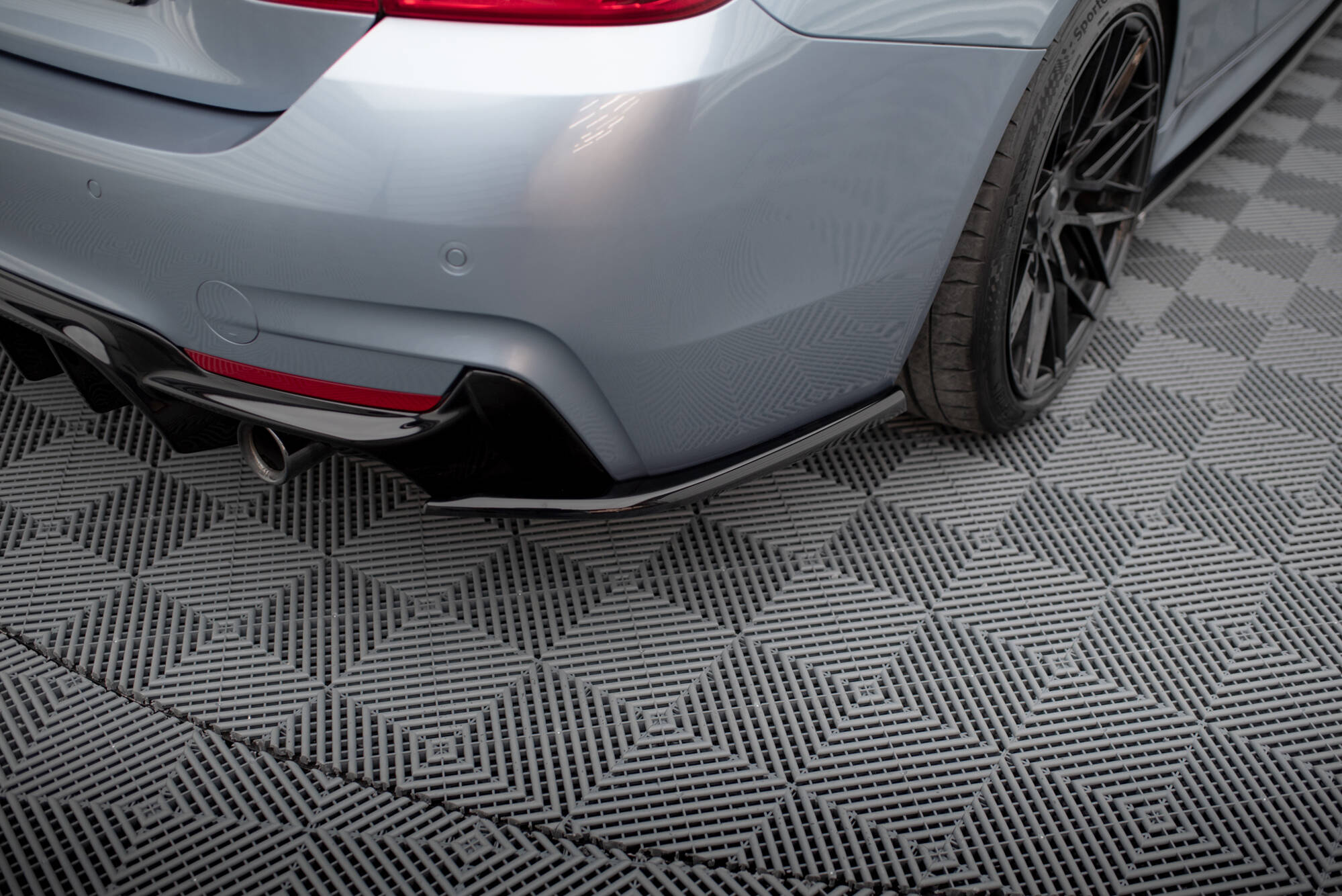 Rear Side Splitters V.4 BMW 4 Coupe M-Pack F32 - 3