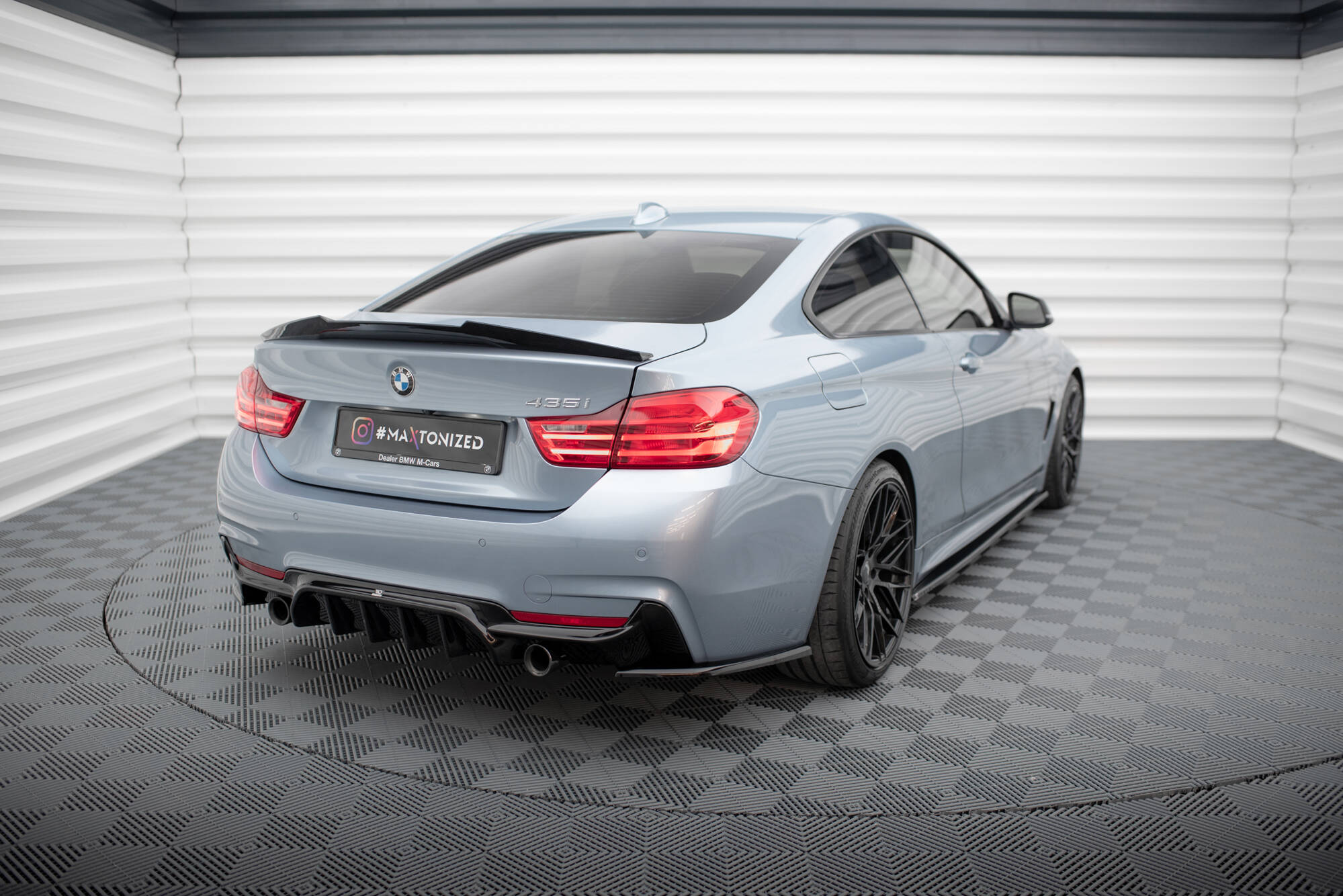 Rear Side Splitters V.4 BMW 4 Coupe M-Pack F32 - 2