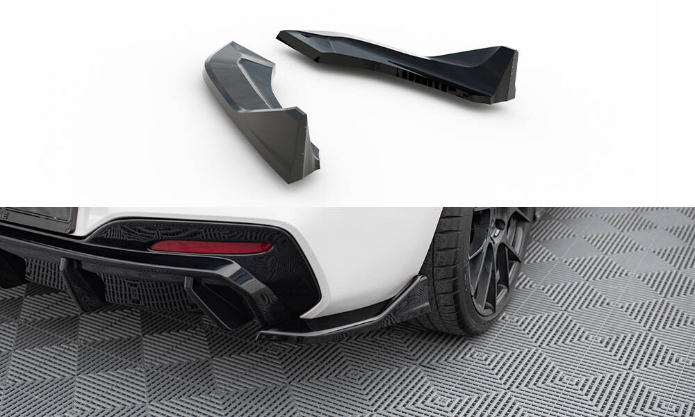 Rear Side Splitters BMW 1 M-Pack / M140i F20 Facelift
