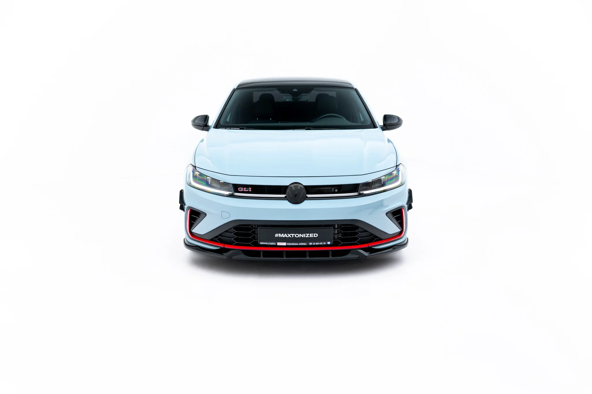 FRONT SPLITTER V.1 SUITABLE FOR VOLKSWAGEN JETTA GLI MK7 FACELIFT 2 – MAXTON DESIGN - 6