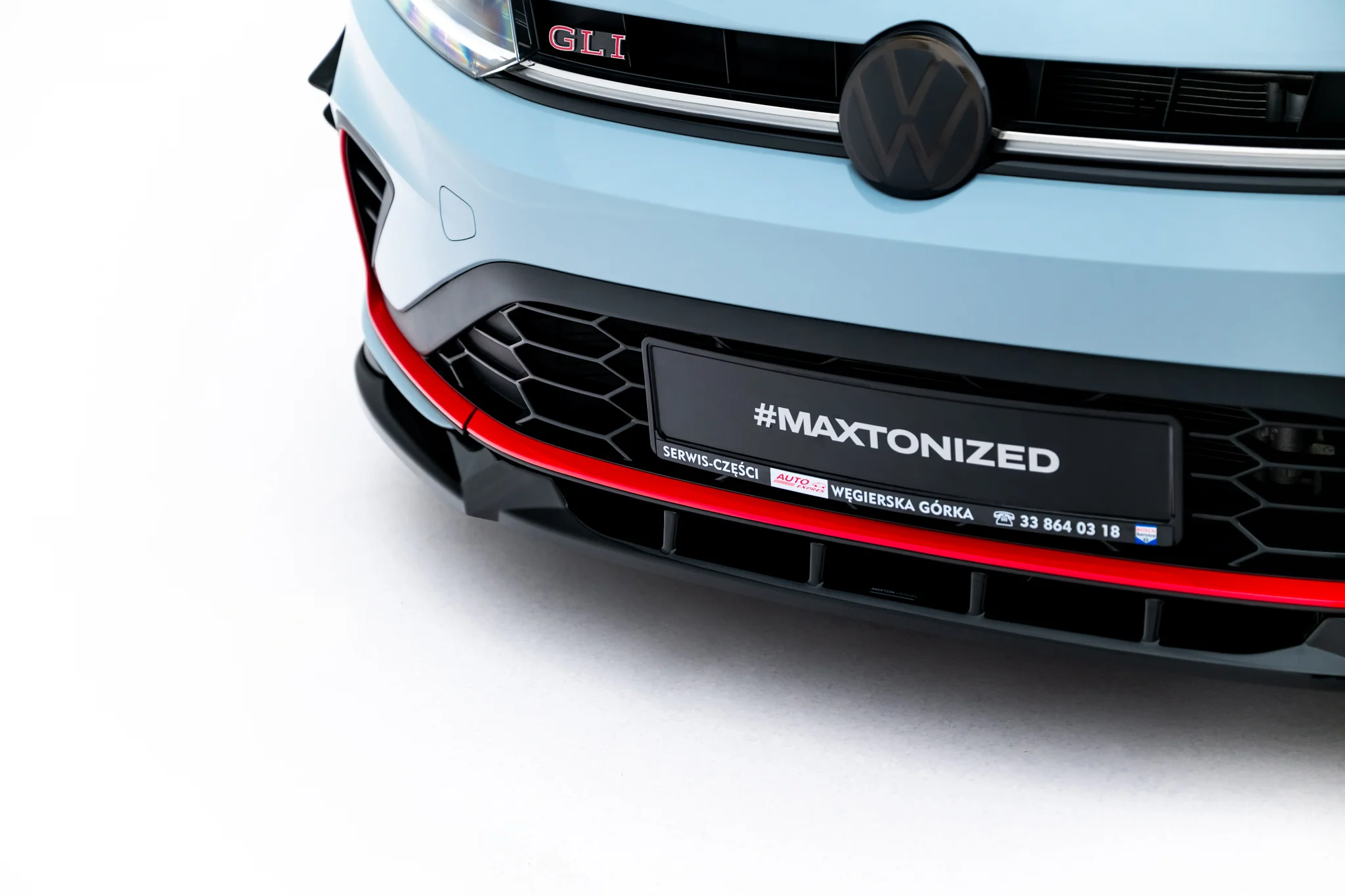 FRONT SPLITTER V.1 SUITABLE FOR VOLKSWAGEN JETTA GLI MK7 FACELIFT 2 – MAXTON DESIGN - 5