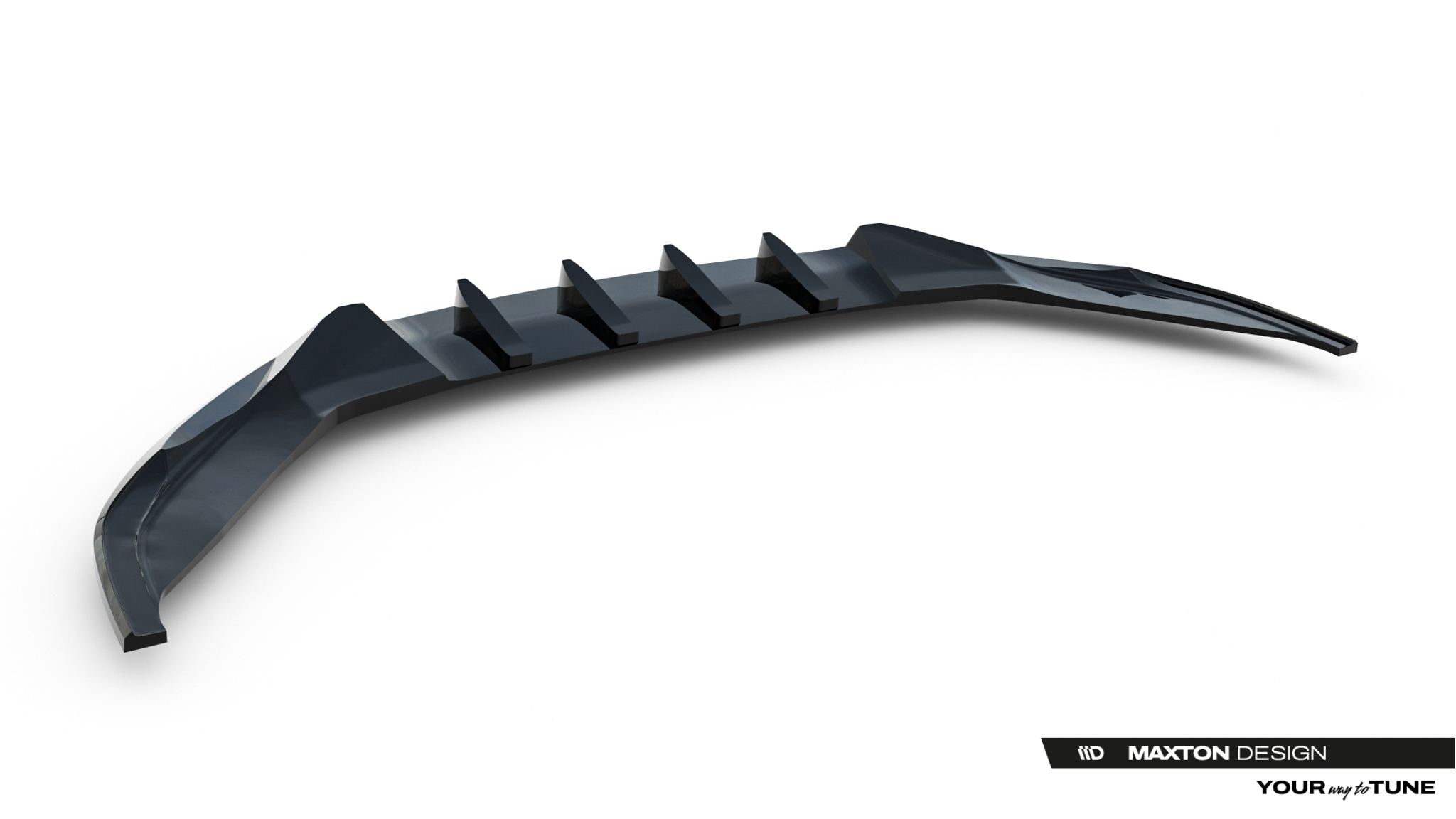 FRONT SPLITTER V.1 SUITABLE FOR VOLKSWAGEN JETTA GLI MK7 FACELIFT 2 – MAXTON DESIGN - 2